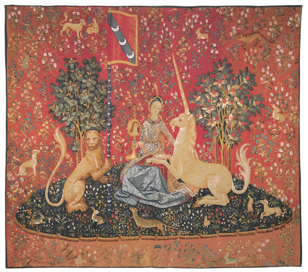 54 La Dame au Mirror, La Dame a La Licorne 'La Vue' SS