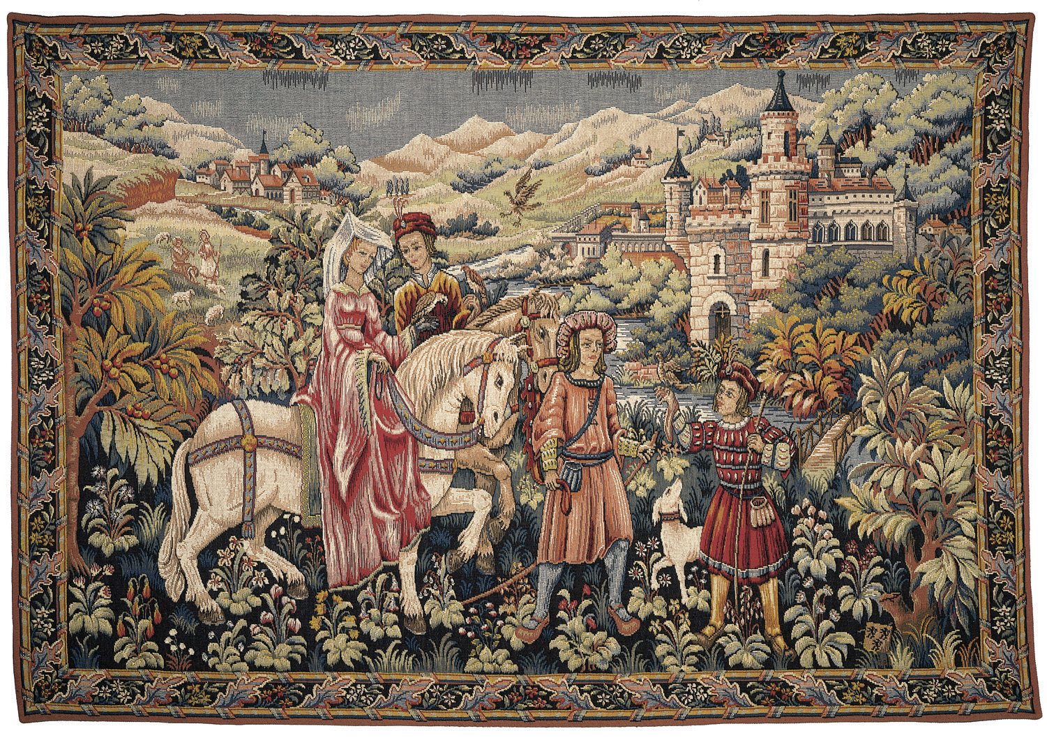 Norman & Medieval Wall-hanging Tapestries from the Middle Ages.